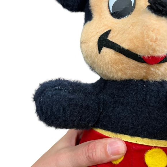 VTG Walt Disney Mickey Mouse Plush Doll Blue Tag Collectible Stufffed Animal - Picture 3 of 9